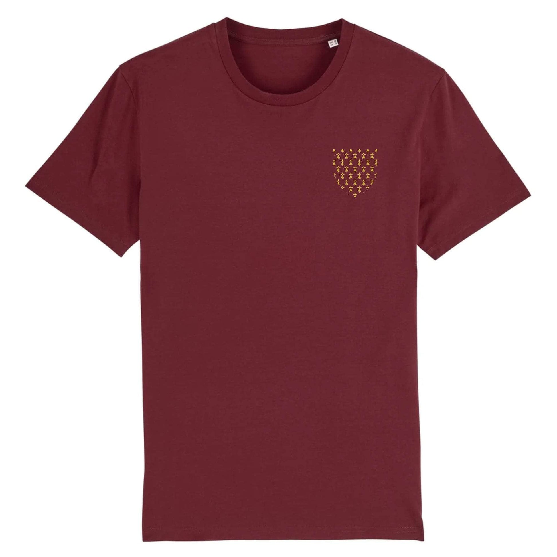 T-shirt - Bretagne (discret) XS / Bordeaux