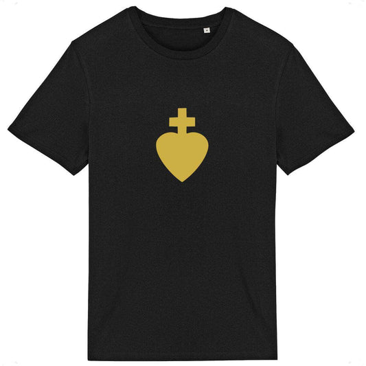 T-shirt - Coeur Chouan / Sacré Coeur Noir / XS